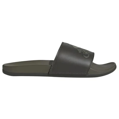 Afbeelding van adidas Adilette Comfort Slides uniseks volwassene Teenslipper, Shadow Olive Strata Olijf Strata, 38 EU