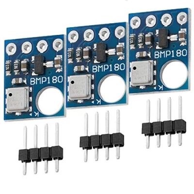Afbeelding van AZDelivery 3 x GY 68 BMP180 Barometrische Luchtdruk en Temperatuur Sensor compatibel met Arduino Inclusief E Book!