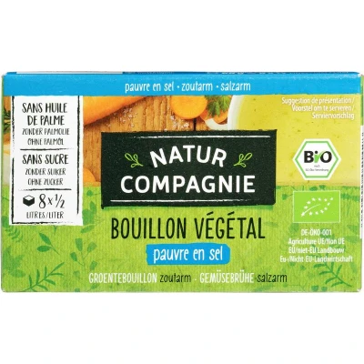 Afbeelding van Natur Compagnie Groentebouillon Blokjes Multi verpakking 12x8ST