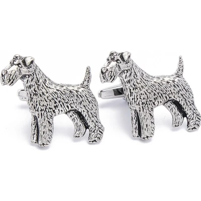 Afbeelding van Manchetknopen Honden Fox Terrier Draadhaar UK Made