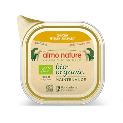 Afbeelding van Almo Nature BIO Organic Maintenance Kip 32 x 100 g NL 01