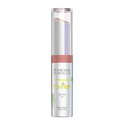 Afbeelding van Physicians Formula Murumuru Butter Lip Cream Romige Lipstick met Hydraterende Tucuma, Cupuaçu en Boter Mix, Essentiële Vetzuren Beschermende SPF 15 Soaking Up The Sun