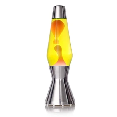 Afbeelding van Mathmos Astro Lavalamp De Originele Geel/Oranje
