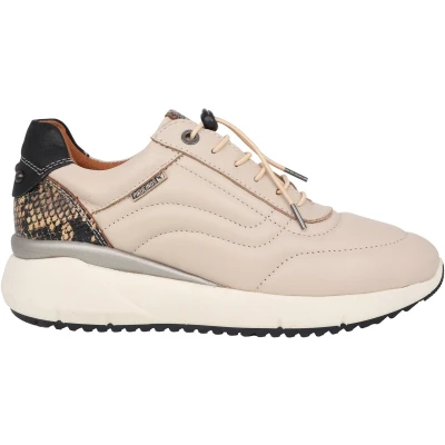 Afbeelding van Pikolinos Sella dames sneaker beige maat 37 (EU) 4 (UK)