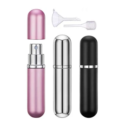 Afbeelding van Parfumverstuiver navulbaar mini reizen draagbare parfum verstuiver zakverstuiver leeg spuitfles beauty met trechter en pipet