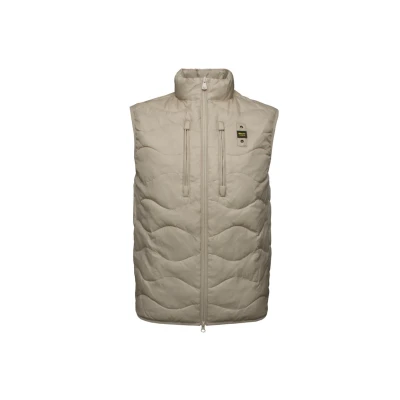 Afbeelding van Blauer Bodywarmer beige, Heren, Maat: XXL, Beige