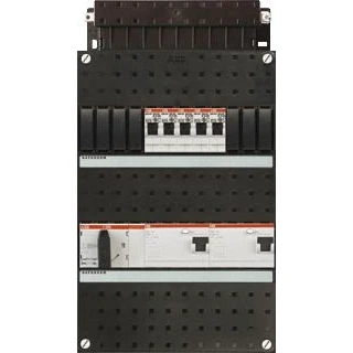 Afbeelding van ABB Hafonorm groepenkast HAD3332 44+H44 3 fase 5 groeps