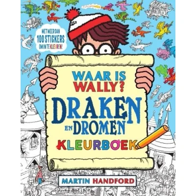 Afbeelding van WPG Uitgevers Waar is Wally? Draken en Dromen Kleurboek
