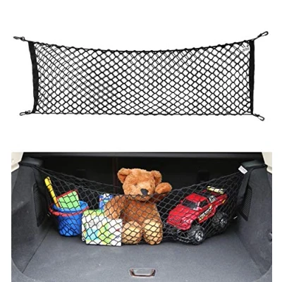 Afbeelding van AUTOAC Auto Cargo Net voor Koffernetten Kofferbak Netto Rekbare Truck Bed Organizer
