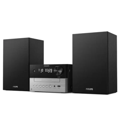 Afbeelding van PHILIPS TAM3505M2 Micro muzieksysteem, Bluetooth, cd speler, USB, Auracast FM en DAB radio, 85% PCR materiaal