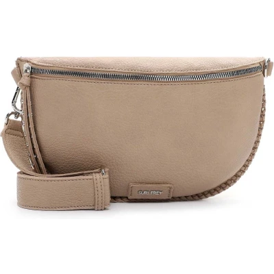 Afbeelding van SURI FREY Schoudertas Franzy Handbag With Zipper Sand Taupe