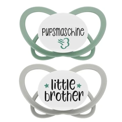 Afbeelding van nip ® Soother My Butterfly Green Special Edition, maat 1 (0 6 maanden), little brother / fart machine