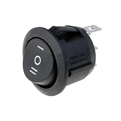 Afbeelding van Push schakelaar ON/OFF/ON 250V 10A