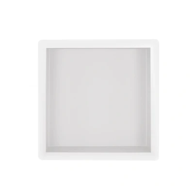 Afbeelding van Wiesbaden inbouwnis 30x30x10cm mat wit