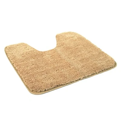 Afbeelding van Kinzler J 10002/35 Lichtbruin badmat, microvezel, 50x55 cm met uitsparing