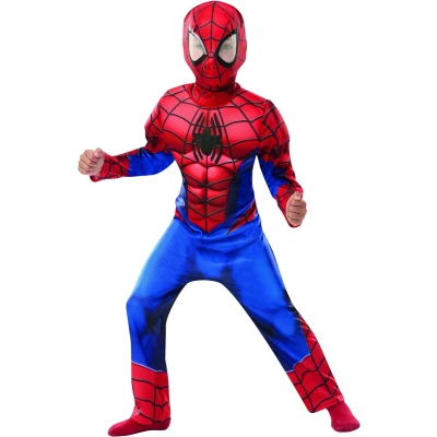 Afbeelding van Rubie&#039;s Verkleedpak Marvel Spider man Junior Rood/blauw Mt 128