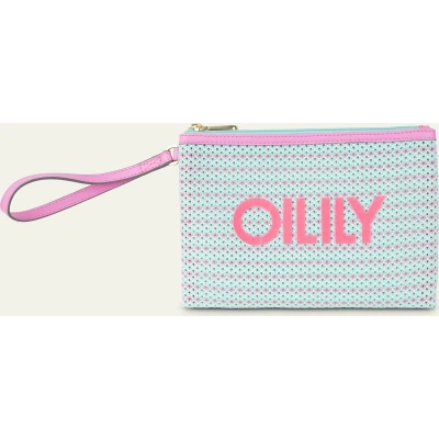 Afbeelding van Oilily Paula Make up tas Dames Roze One Size