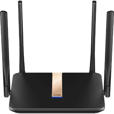 Afbeelding van Cudy LT500D draadloze router Fast Ethernet Dual band (2.4 GHz / 5 GHz) 4G Zwart