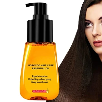 Afbeelding van Essence Olie voor Haar Voedende Haarolie Krullend Haar,Haarolie Hydraterend droog, beschadigd en grof haar, verhelderende haarkleur