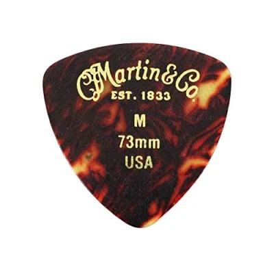 Afbeelding van Martin Faux Tortoise Plectrum 346 0.73 mm 12 pack