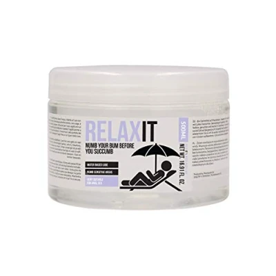Afbeelding van Shots Pharmquests Relax It Numb Your Bum Before You Succumb 500 ml white