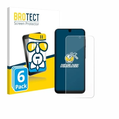 Afbeelding van BROTECT Screenprotector voor Samsung Galaxy A16 5G Folie Beschermfolie Beschermglas transparant (6 Stuks)