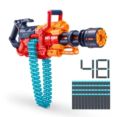 Afbeelding van XSHOT X Shot Excel Crusher Foam Dart Blaster (35 darts, 48 darts), Rode Toy