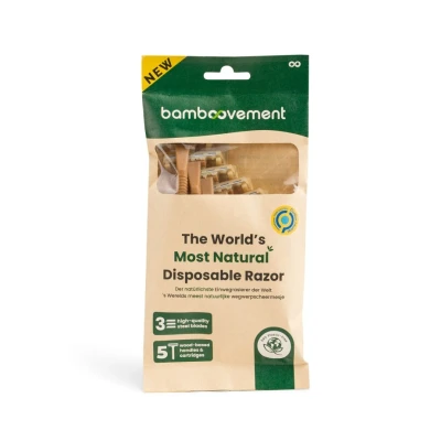 Afbeelding van Bamboovement Wegwerpmesjes 5ST