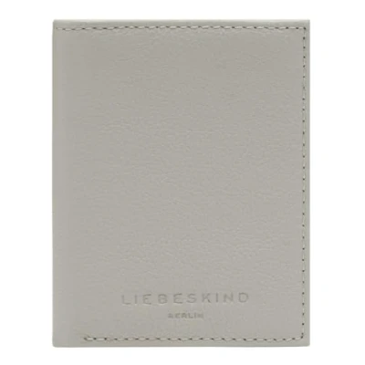 Afbeelding van LIEBESKIND BERLIN Leren Kaarthoes Men Wallets Harris Card Holder Steel Grijs