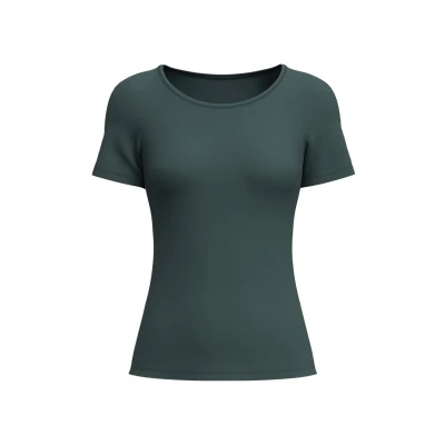 Afbeelding van Calida Kurzarm Pyjamashirt, Dames, Maat: 36/38, Deep emerald green