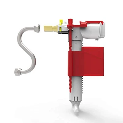 Afbeelding van Sanit Universele vulklep 510 multiflow (met Z buis, vulcapaciteit 3,6 l/min, aansluitstukken messing) 25.001.00.S000, grijs