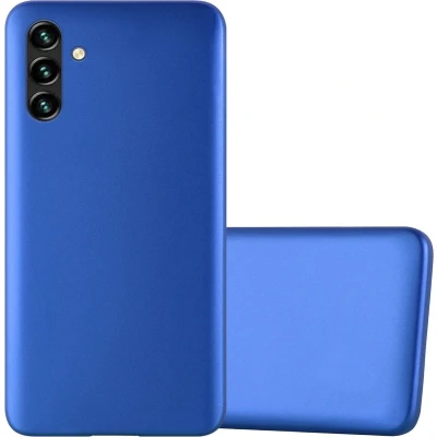 Afbeelding van Cadorabo Hoesje geschikt voor Samsung Galaxy A13 5G in METAAL BLAUW Beschermhoes gemaakt van flexibel TPU silicone Case Cover