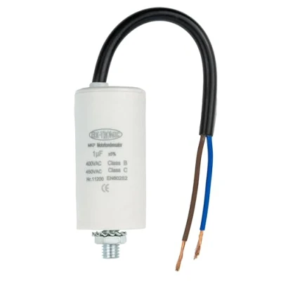Afbeelding van Condensator startcondensator motorcondensator werkcondensator kabel 1µF 450V