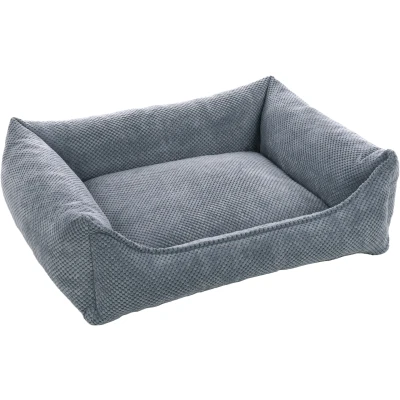 Afbeelding van Orthopedisch hondenmand Reno Blauw Hoogwaardig Memory Foam / 80cm x 67cm 22cm I Ligvlak 48 39,5cm