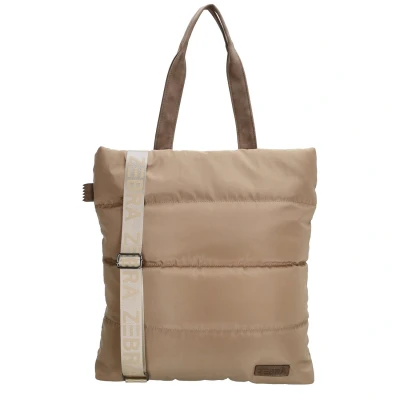 Afbeelding van Zebra Trends Elske Shopper II taupe
