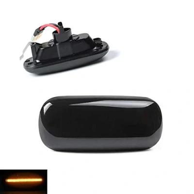 Afbeelding van DoLED LED zijknipperlicht knipperlicht zwart smoked