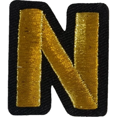 Afbeelding van Fjesta© Oeteldonk embleem Gouden letter N