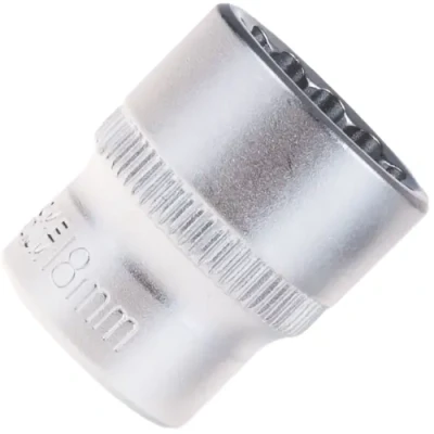 Afbeelding van GEKO 3/8&quot; Metric Sockets 12PT 18mm