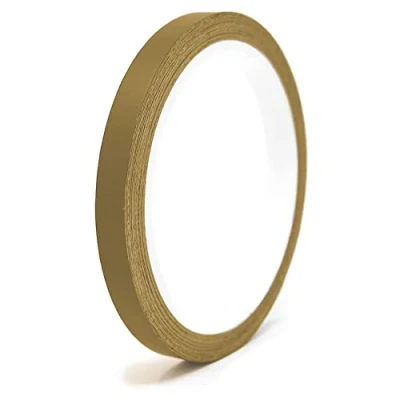 Afbeelding van Finest Folia Matte sierstrip voor auto&#039;s, motorfietsen, boten, modelbouw, knutselwerken en doe het zelfdecoratie, zelfklevend, 10 meter (mat goud, 7 mm breed)