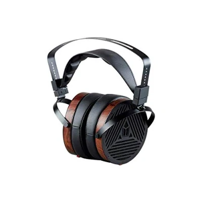 Afbeelding van Monoprice Monolith M1060 Over Ear magnetische hoofdtelefoon, met 106 mm driver, open design, zwart/hout