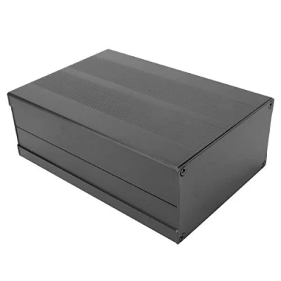 Afbeelding van Projectdoos, behuizing Elektronische doe het zelf printplaat Project Aluminium box Koelbox, 55 x 106 150 mm