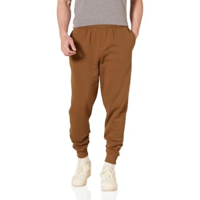 Afbeelding van Amazon Essentials Men&#039;s Joggingbroek met fleece, Toffeebruin, M