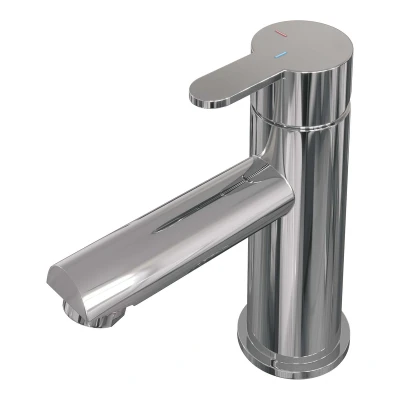 Afbeelding van Brauer Chrome Edition Wastafelmengkraan opbouw laag model d chroom