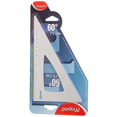 Afbeelding van Aluminium 21 cm 60 driehoek