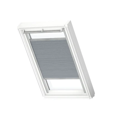Afbeelding van VELUX Origineel Verduisterend Plisségordijn (FHC), Zilveren Kozijn, C02, Grey