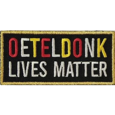 Afbeelding van Embleem Oeteldonk Oeteldonks Lives Matters