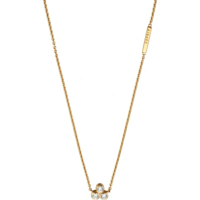 Afbeelding van Esprit ESNL00191242 Play Collier Zilver geelgoudverguld Goudkleurig