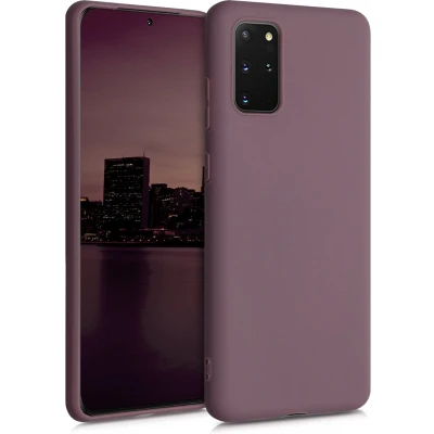 Afbeelding van kwmobile telefoonhoesje geschikt voor Samsung Galaxy S20 Plus Hoesje smartphone Back cover in druivenblauw
