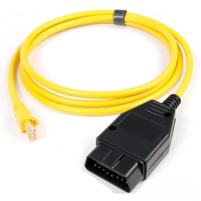 Afbeelding van Alchiauto obd2 enet bmw ethernet cable rj45 OBD OBDII For F Series ista Coding