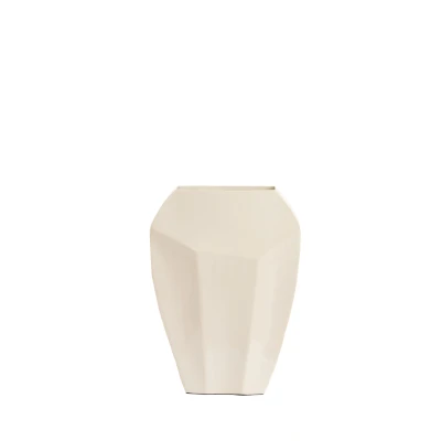 Afbeelding van Light &amp; Living Vaas CORDOBA 25x11x34cm Wit